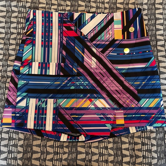 EP Pro Sport Retro striped skort - Picture 8 of 9